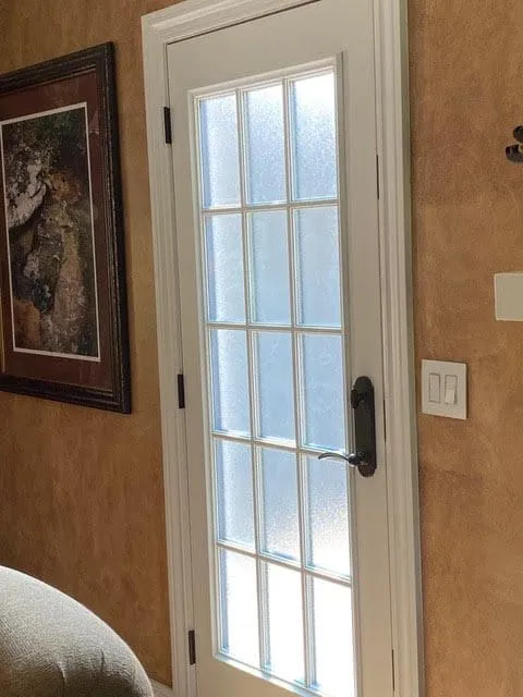Interior view of a Best Window Co. window installation